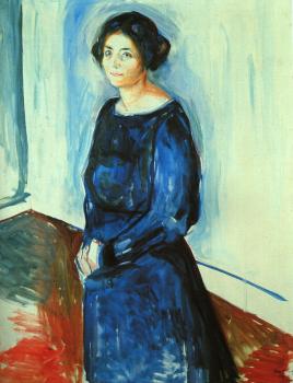 Edvard Munch : Woman in Blue